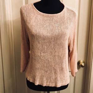 ⚡️ SALE ⚡️ Sarah Arizona Acetate Sweater - Blush